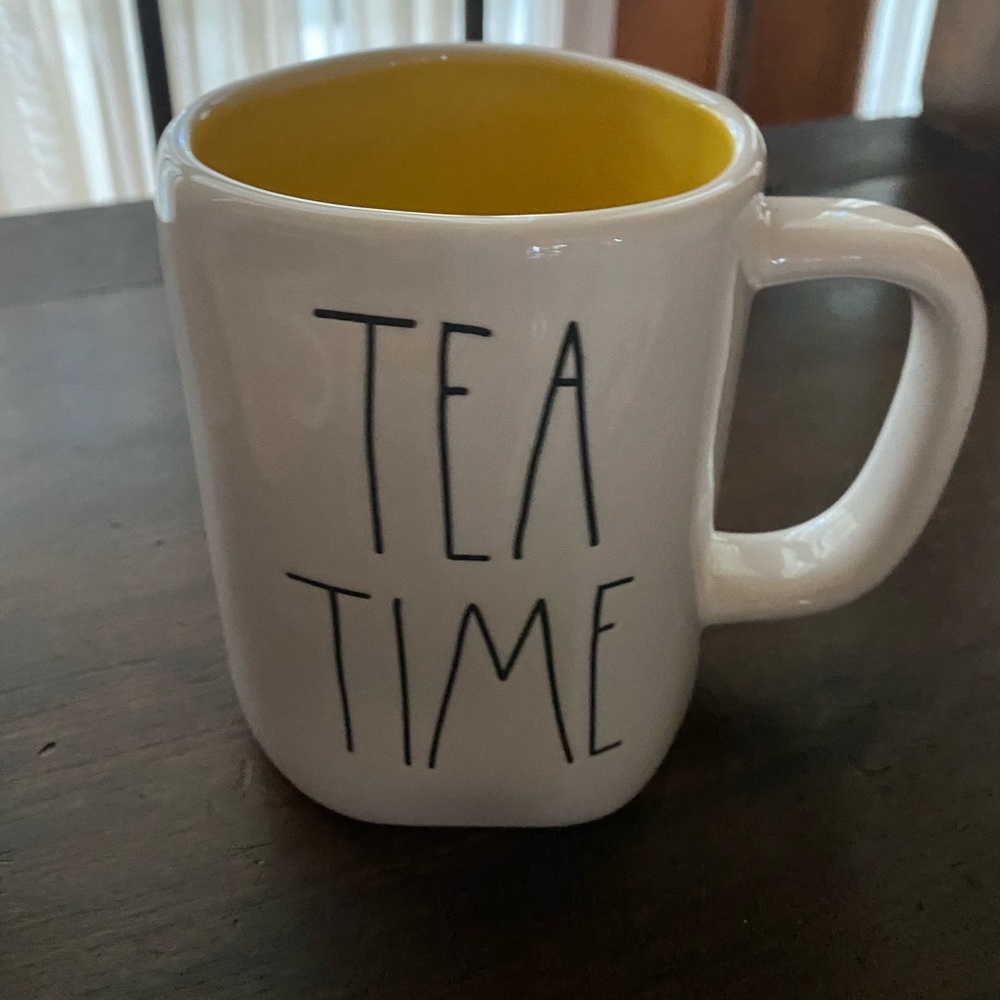 Rae Dunn tea time mug